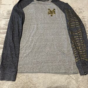 Zoo York Heather Gray Long Sleeve Shirt